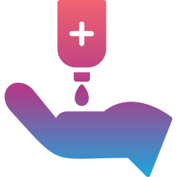 sanityzer dłoni ikona