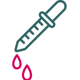 compte-gouttes de médecine Icône