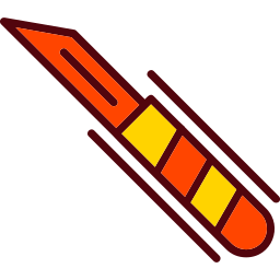 couteau chirurgical Icône