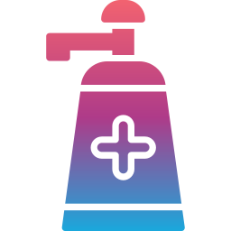 Hand sanitizer icon