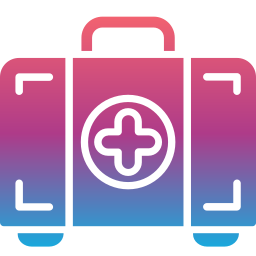 First aid box icon