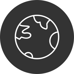 planet erde icon