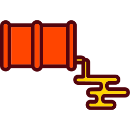 Разлив нефти иконка