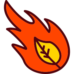 Forest fire icon