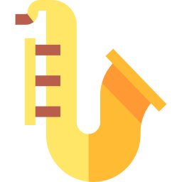 saxofoon icoon