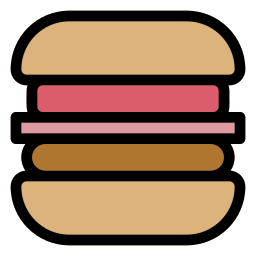 hamburguesa icono