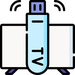 televisión inteligente icono