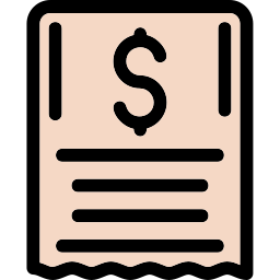 Receipt icon