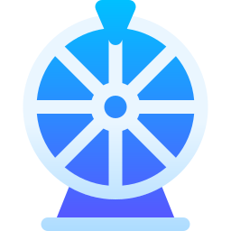 Wheel of fortune icon