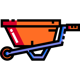 Wheel barrow icon