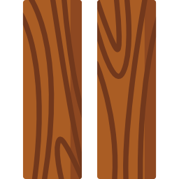 planche de bois Icône