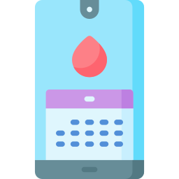 menstruatie-app icoon