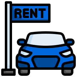 location de voiture Icône