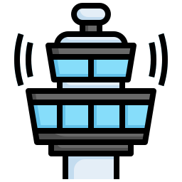 torre de control icono