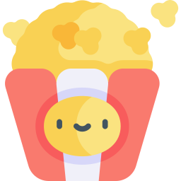 pop corn Icône