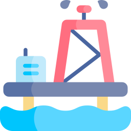 plataforma de petróleo Ícone