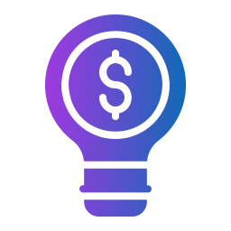 bulb-dollar icon