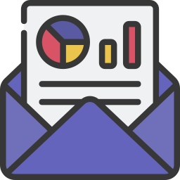 Financial report icon