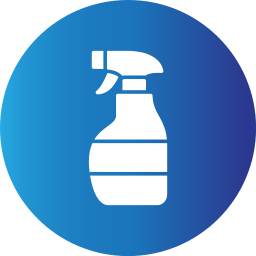 Cleaning spray icon