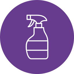 spray detergente icona