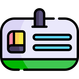 Library card icon