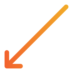 Diagonal arrow icon