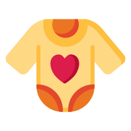 Baby onesie icon