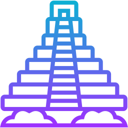 pyramide von chichen itza icon