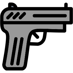 pistola icono