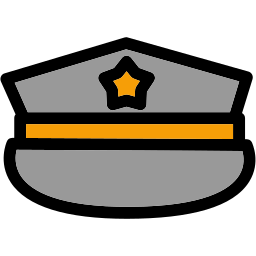 chapéu militar Ícone