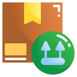 este lado hacia arriba icono
