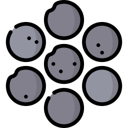 Iron ore pellets icon