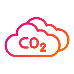 dwutlenek węgla ikona