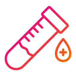 Blood sample icon