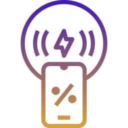 携帯電話の充電器 icon