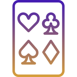 Poker cards icon