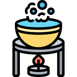 Evaporating dish icon