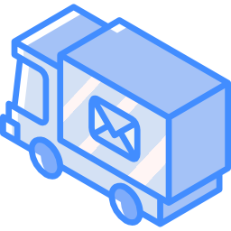 camion postale icona
