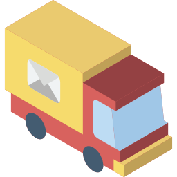 Mail truck icon