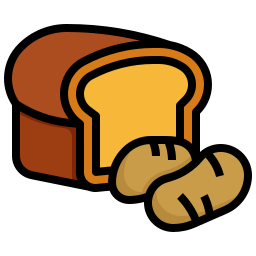 Potato bread icon