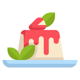 Panna cotta icon