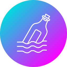 Message in a bottle icon