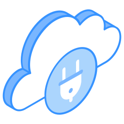 Cloud connection icon