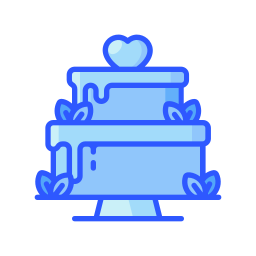 Wedding cake icon