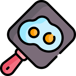 Fried eggs icon