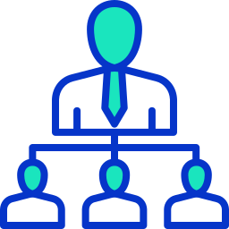 Organization structure icon