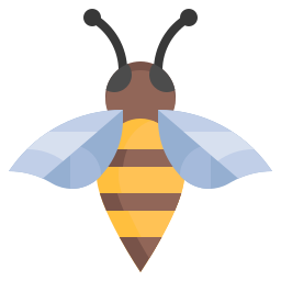 abeja icono