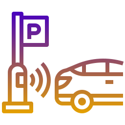 sensori di parcheggio icona