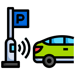 sensor de estacionamiento icono