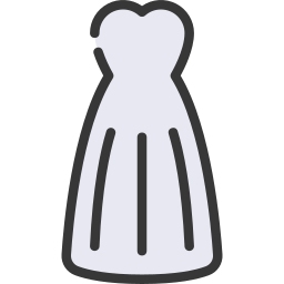 Wedding dress icon